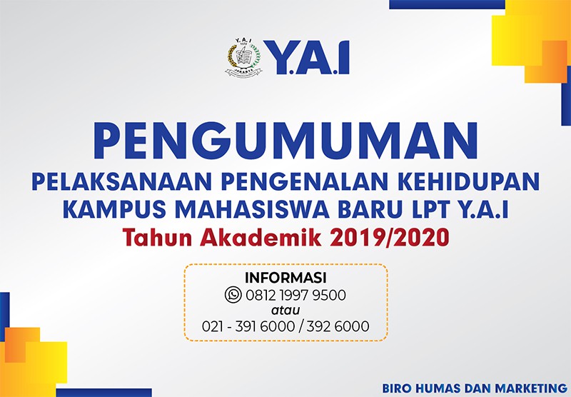 PENGUMUMAN PKKMB T.A 2019/2020