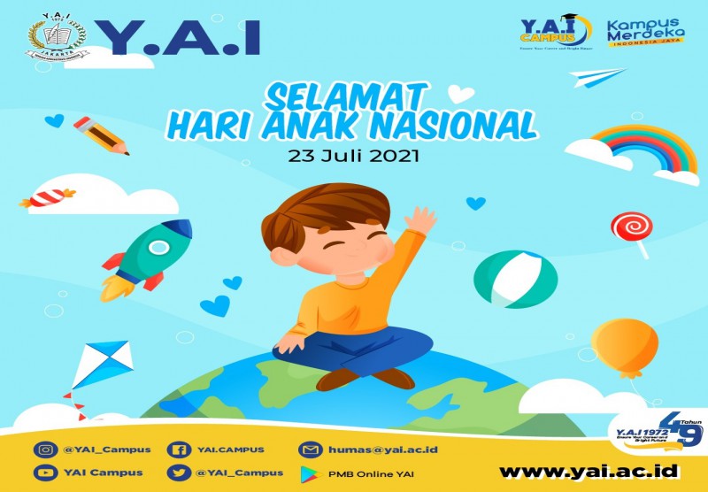 Selamat Hari Anak Nasional 23 Juli 2021