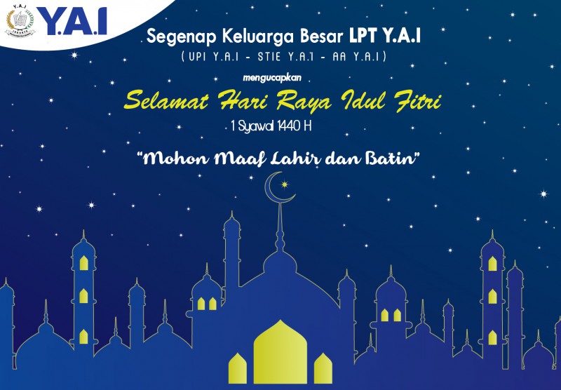 Selamat Hari Raya Idulfitri 1440 H