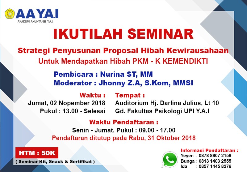 Seminar Akademi Akuntansi Y.A.I