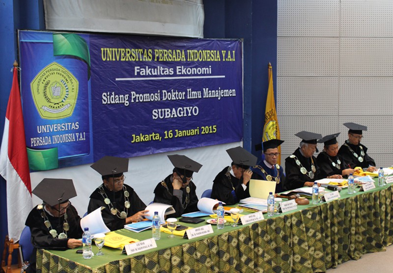 Sidang Promosi Doktor Ilmu Manajemen