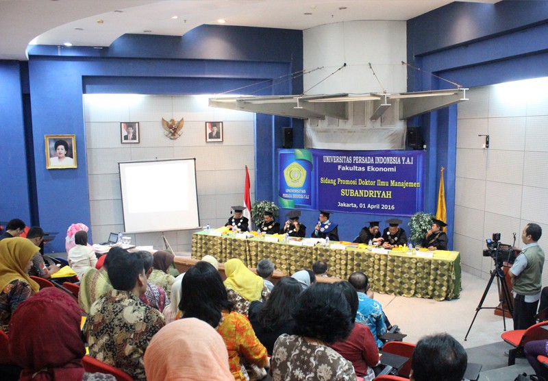 Sidang Promosi Doktor Ilmu Manajemen