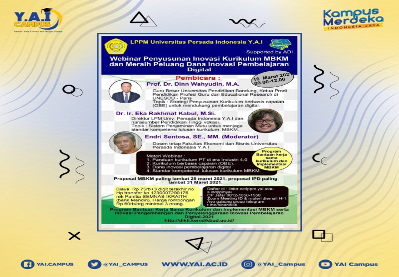 Webinar Penyusunan Inovasi Pembelajaran Digital