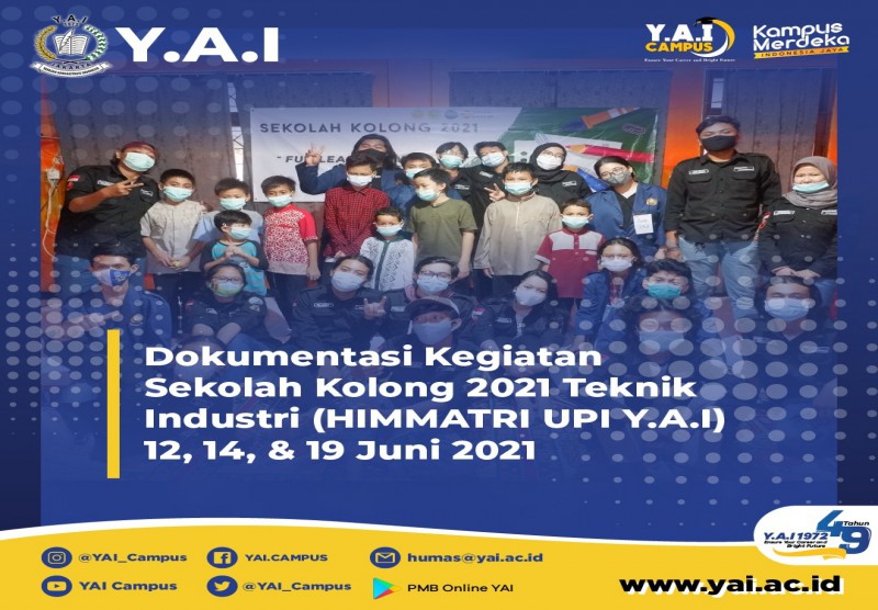 Dokumentasi Kegiatan Sekolah Kolong 2021 Teknik Industri