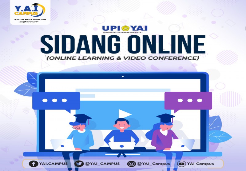 Kemudahan dan kenyamanan sebagai prioritas utama Y.A.I Campus dengan memberikan layanan secara online