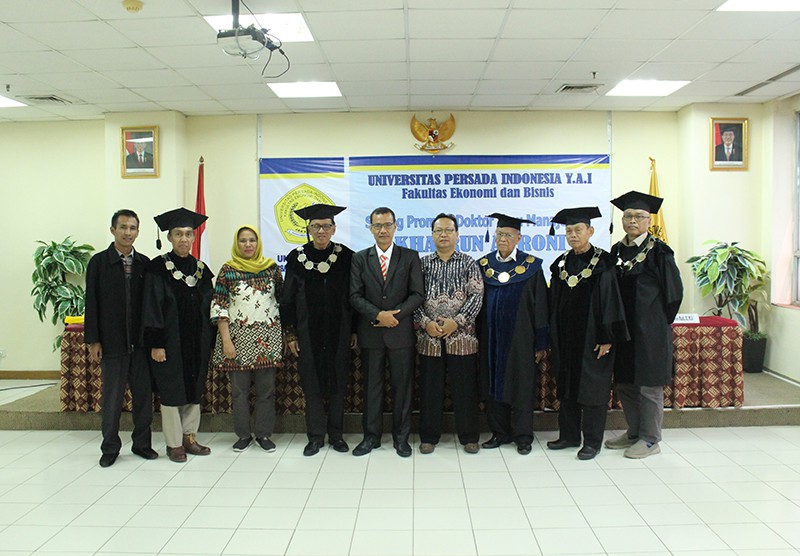 Sidang Promosi Doktor Ilmu Manajemen Agustus 2019