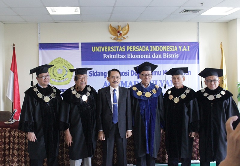 Sidang Promosi Doktor Ilmu Manajemen Juli 2019