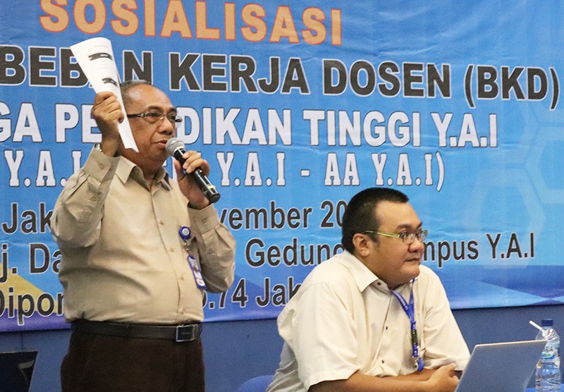 Sosialisasi Laporan Beban Kerja Dosen