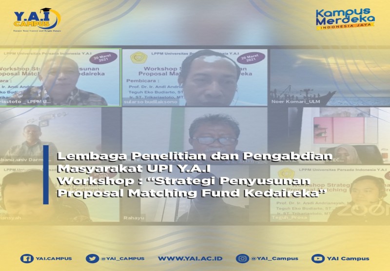 Webinar Strategi Penyusunan Proposal Matching Fund Kedaireka